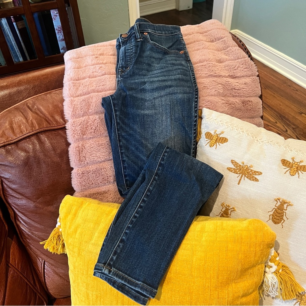 Madewell high rise skinny jeans
